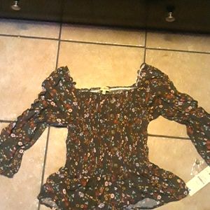 Off the shoulder shirt